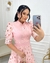 Vestido Bordado Rose- Fabricado em 20 dias úteis na internet