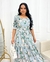 Vestido Floral Azul Claro- Fabricado em 20 dias úteis - comprar online