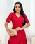 Vestido Bordado Marsala- Fabricado em 20 dias úteis na internet