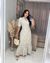 Vestido Linho Bordado Floral - Fabricado em 20 dias úteis - comprar online