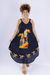 Vestido Trapézio Tropical Vibes Soltinho Viscose Linha Premium - comprar online