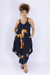 Vestido Trapézio Tropical Vibes Soltinho Viscose Linha Premium na internet