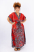 Vestido Kaftan Indiana Longa Moda Hippie Boho Ajustável Elegance na internet