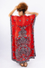 Vestido Kaftan Indiana Longa Moda Hippie Boho Ajustável Elegance - loja online