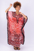 Vestido Kaftan Indiana Longa Moda Hippie Boho Ajustável Elegance