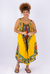 Vestido Trapézio Espírito Africano Ajustável Linha Premium