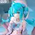 NOODLE STOPPER HATSUNE MIKU SAILOR SUIT IN LOVE (GREY) - tienda online