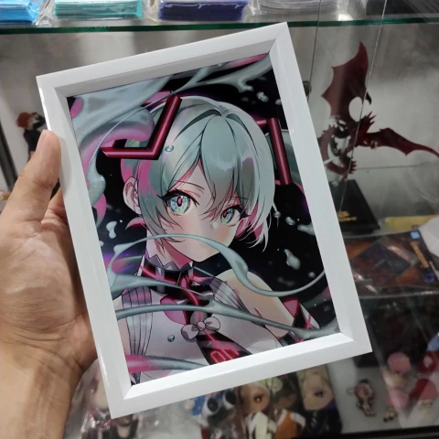 CUADRO METALICO VOCALOID - HATSUNE MIKU CYBER VER. - comprar online