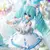 LUMINASTA HATSUNE MIKU X CINAMOROLL WHITE DRESS VER. - tienda online