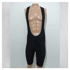 CALZA CORTA CON TIRADORES INDUBIKE (NEGRO)