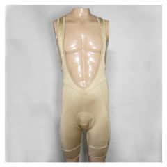 CALZA CORTA CON TIRADORES INDUBIKE (CAMEL)