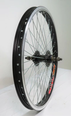 RUEDA TRASERA R20 48 RAYOS FREESTYLE S/CAMARA S/CUBIERTA