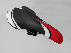 ASIENTO MTB FIRE BIRD (NEGRO Y ROJO)