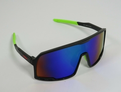 ANTEOJOS LENTES DEPORTIVOS CICLISMO RUNNING (NEGRO/VERDE/ESPEJADO)