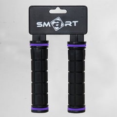 PUÑOS MTB SMART EN BLISTER (NEGRO/VIOLETA)