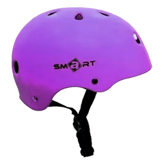 CASCO URBANO SMART BICICLETA SKATE ROLLERS (VIOLETA)