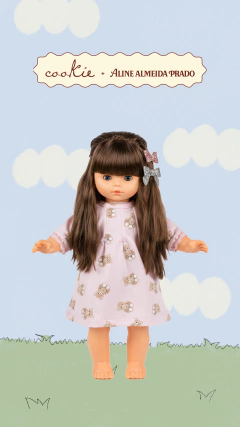 BONECA CELINE COLLAB ESTRELA E COOKIE (UN) na internet