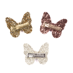 PRESILHA BORBOLETA GLITTER CLÁSSICO - comprar online