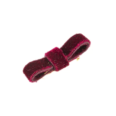 PRESILHA LAÇO NINA VELCRO VELUDO BEBÊS (KIT OU UN)