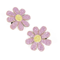 PRESILHA DUPLA MARGARIDA JASMINE GLITTER - comprar online