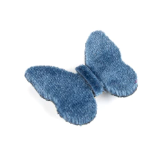 PRESILHA BORBOLETA VELCRO VELUDO BEBÊS (KIT OU UN)