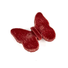 PRESILHA BORBOLETA VELCRO VELUDO BEBÊS (KIT OU UN) - loja online