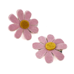 PRESILHA MARGARIDA (KIT OU PAR) - Aline Almeida Prado