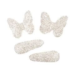 PRESILHA BORBOLETA GLITTER (KIT) - Aline Almeida Prado