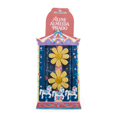 PRESILHA DUPLA MARGARIDA VELUDO - comprar online
