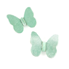 PRESILHA BORBOLETA VELUDO (PAR OU KIT) - loja online