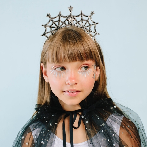 TIARA LÚDICA TEIA DE ARANHA