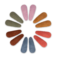 PRESILHA DE CABELO TIC TAC CAMURÇA (PAR)