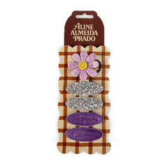 KIT FIVELAS VELUDO E GLITTER - comprar online