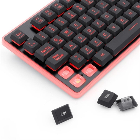 Teclado Gamer K509 Dyaus Rgb Retroilum - Membrana - Redragon