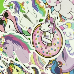 Set Stickers Unicornio - Pinpinpines
