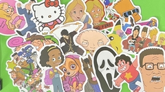 Set Stickers Caricaturas - tienda en línea