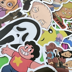 Set Stickers Caricaturas - Pinpinpines