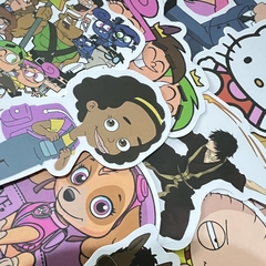 Set Stickers Caricaturas en internet