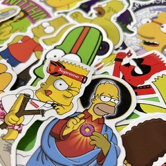 Set Stickers Simpson en internet
