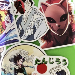 Set Stickers Demon Slayer 2 en internet