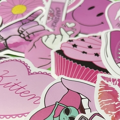 Set Stickers Pink2