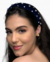 Tiara Ana com Cristais - Azul