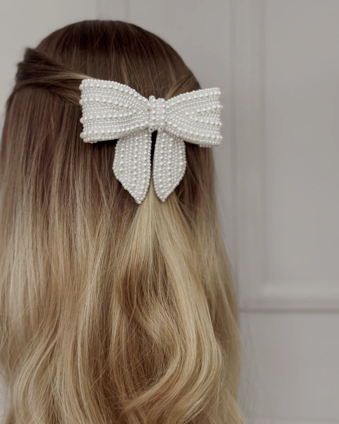 Laço Francesca Bridgerton Branco - Edição limitada -