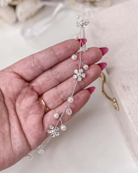 Grinalda Aramado Arranjo Headband Noivinhas Noiva Dama de Honra