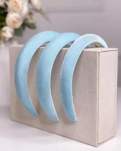 Tiara Dai Azul claro - Tamanhos