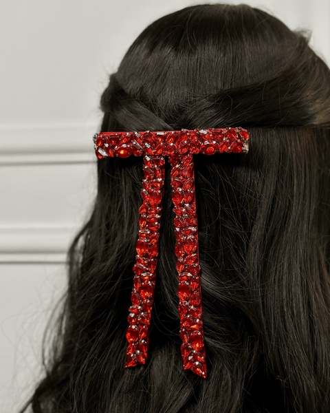 Laço Dulce Vermelho - Pedraria