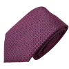 Gravata Slim Vermelho Escuro Detalhada