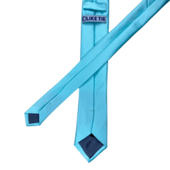 Gravata Slim Azul Tiffany - Like Tie Gravataria | Gravatas e Acessórios Masculinos de Alto Padrão