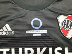Camiseta alternativa 2019 gris Superliga y Parche Diabetes - Indumentaria Monumental