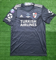 Camiseta alternativa 2019 gris Superliga y Parche Diabetes